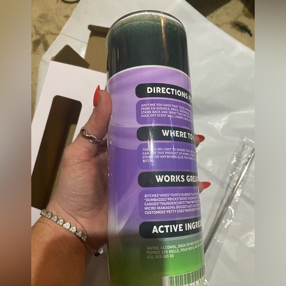 Funny Tumbler with metal straw and cleaning brush & Gift Box - Picture 4 of 5